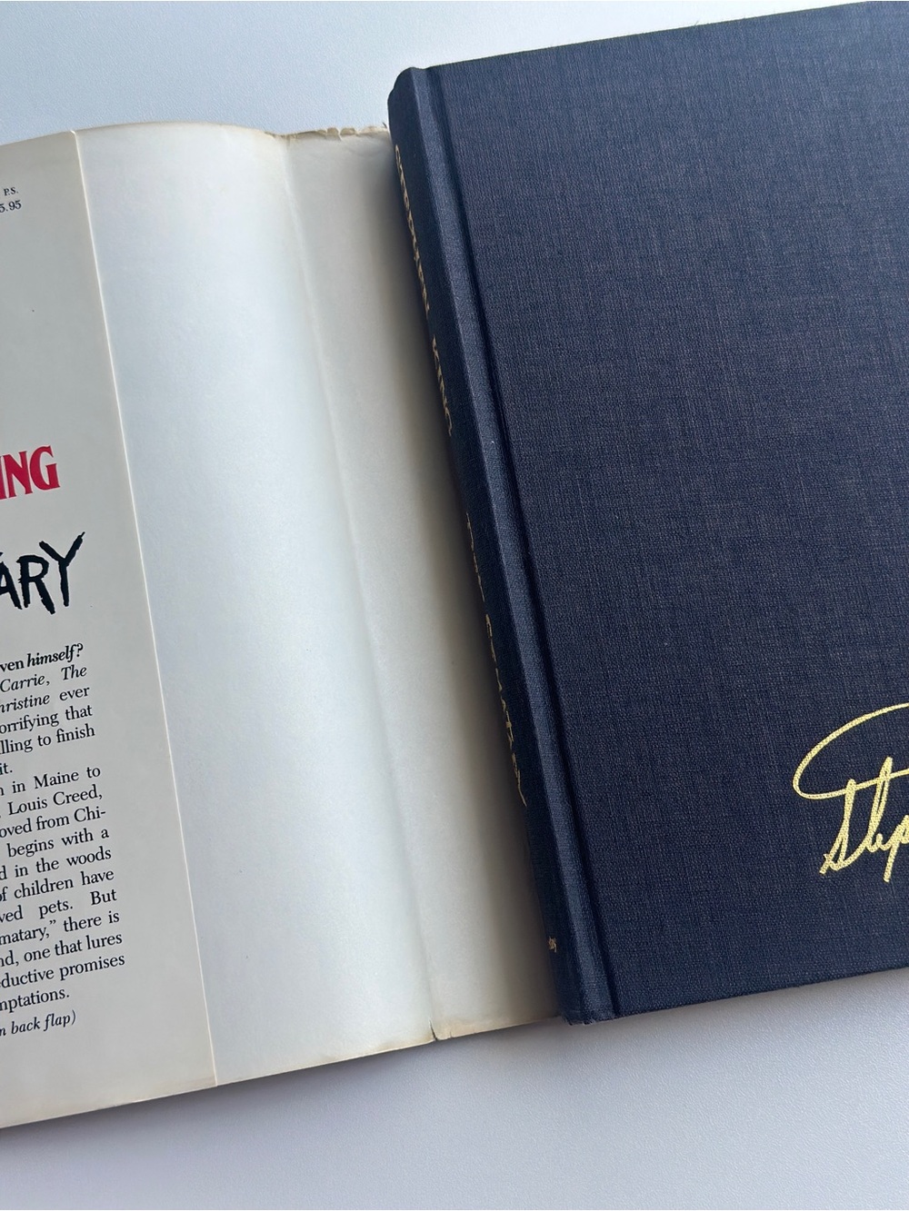 Pet Sematary by Stephen King - FIRST EDITION | Fiction, Horror | Hardcover Book - Picture 12 of 13